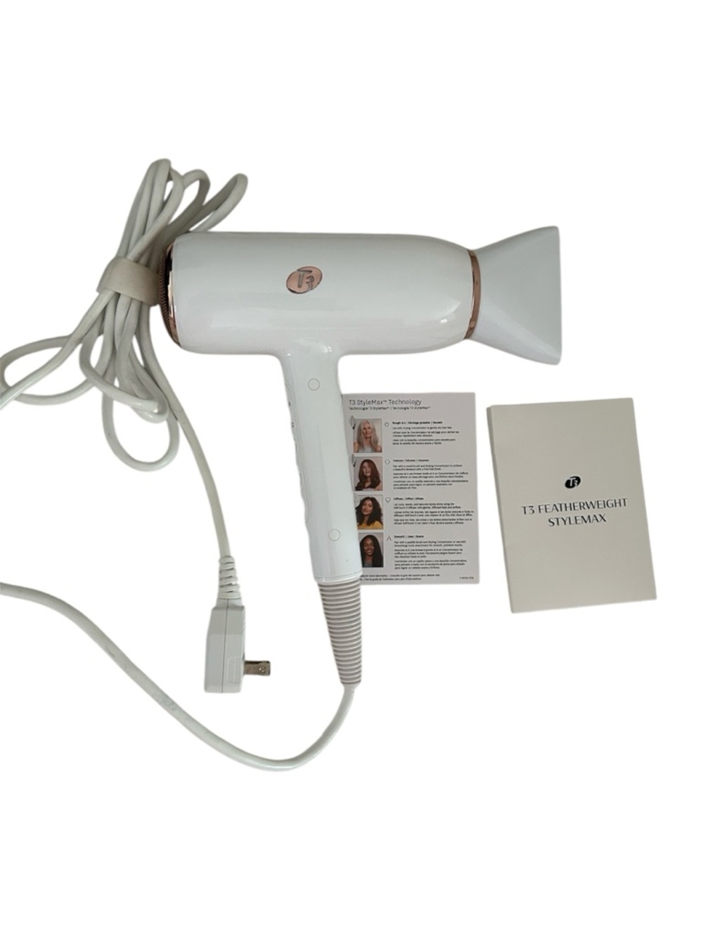 T3 
Featherweight StyleMax Professional Hair Dryer with Automated Heat, NWOT